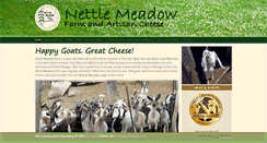 Desktop Screenshot of nettlemeadow.com